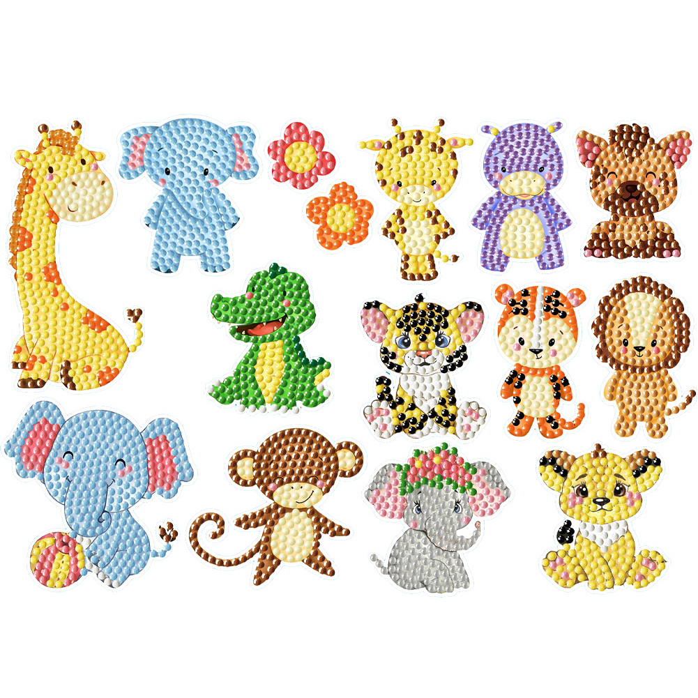 

Animal - 5D DIY Craft Sticker, 501 Original