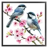Blossom Birds Bead Embroidery Kit Pre-Printed Bead Cross stitch