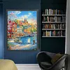 Nordic Town-9CT Stamped Cross Stitch 75*95cm/29.53*37.4in(Big Size) tapestrymarket