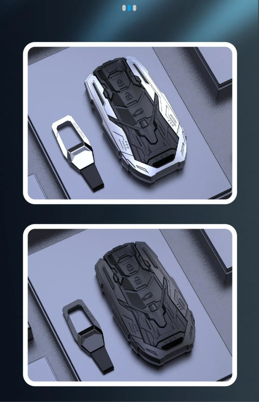 Mecha hardcore car key protective cover