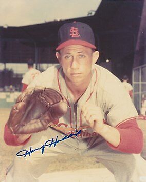 Harvey Haddix Signed Autographed St. Louis Cardinals 8x10 inch Photo Poster painting - Deceased