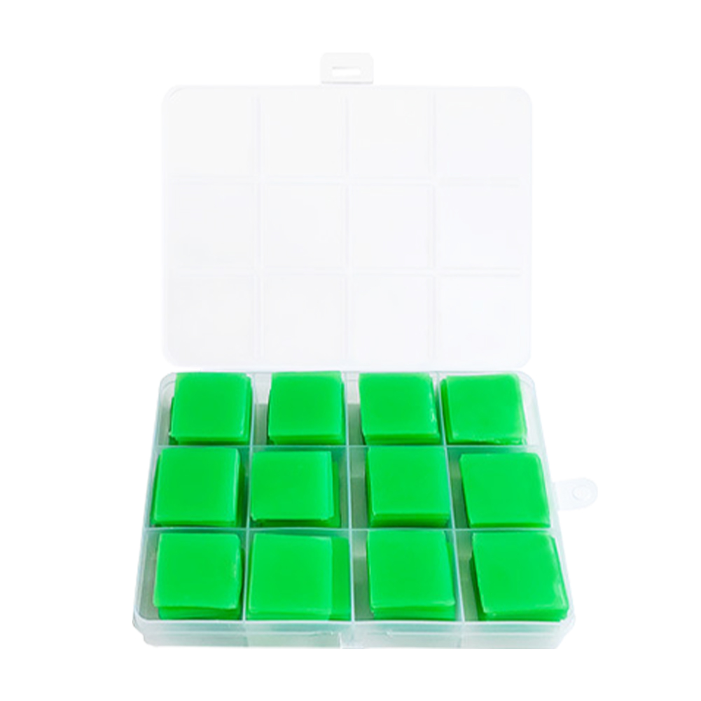 96pcs Luminous Diamond Painting Clay with Storage Box Diamond Art Wax (Green)