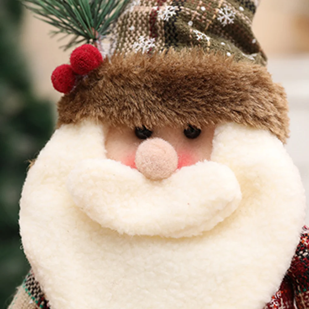 New Retro Retractable Doll Christmas Decoration Arrangement Ornament