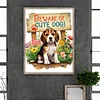Beagle - Rundbohrer Diamantmalerei - 30*40cm