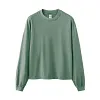 Men's Long Sleeve T Shirt 2026 Spring New American Vintage 100% Cotton Tee