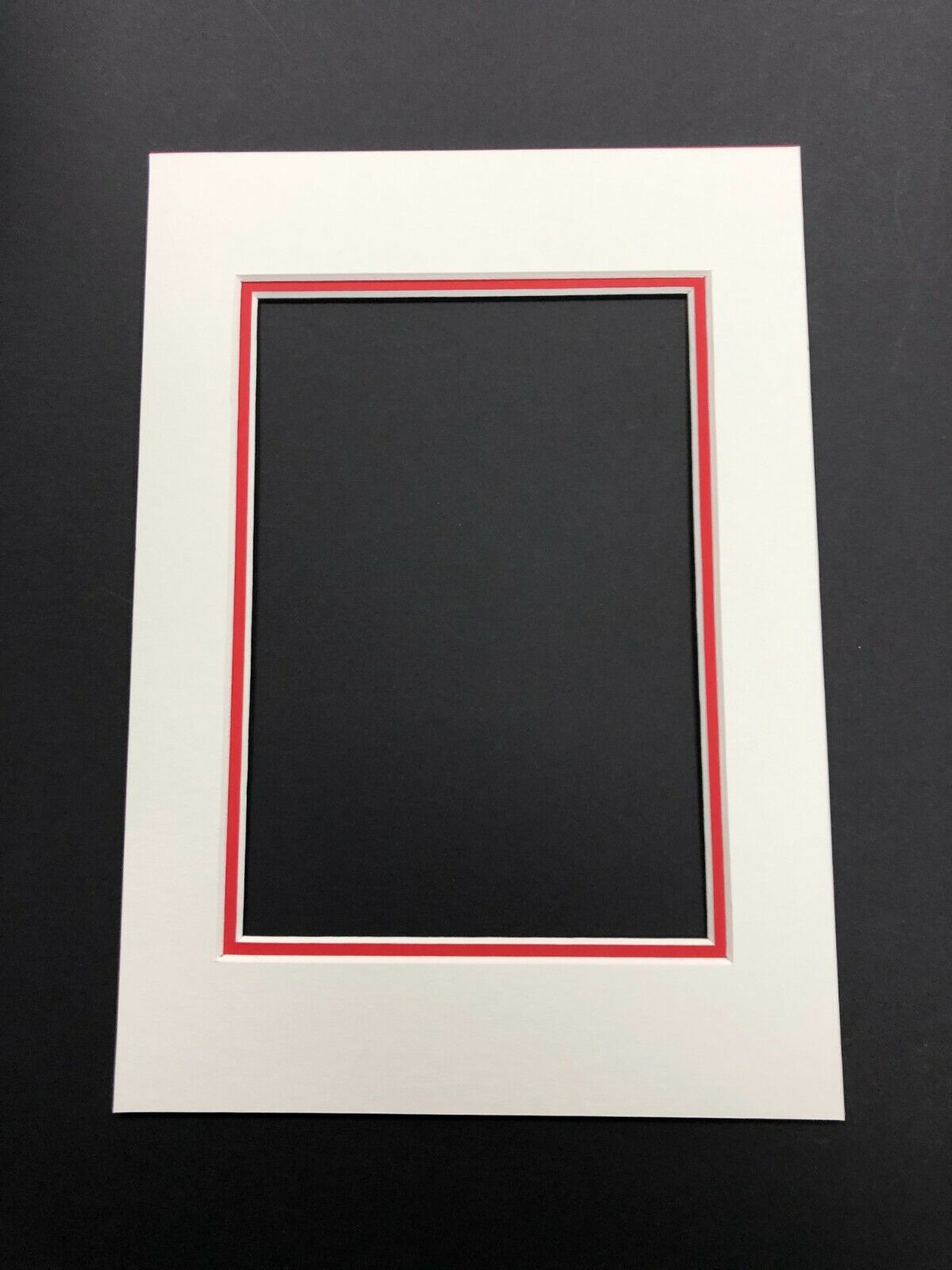 A4 Size 297x210mm DOUBLE Mount with A5 bevel cut window for art / Photo Poster painting / prints