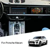 12,3-Zoll Porsche Macan Android Dual Screen Display Apple CarPlay mit Co-Pilot Bildschirm