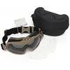 Anti-Fog Goggles Scratch-resistant Motorcycle Goggles Eye Protection for Hunting