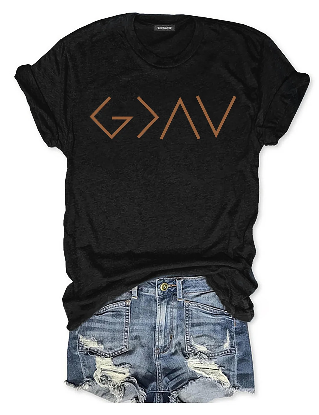 God is Greater Than the Highs and Lows T-shirt