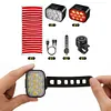 LED Bicycle Front Light USB Rechargeable Cycling Headlight Waterproof Rear Light
