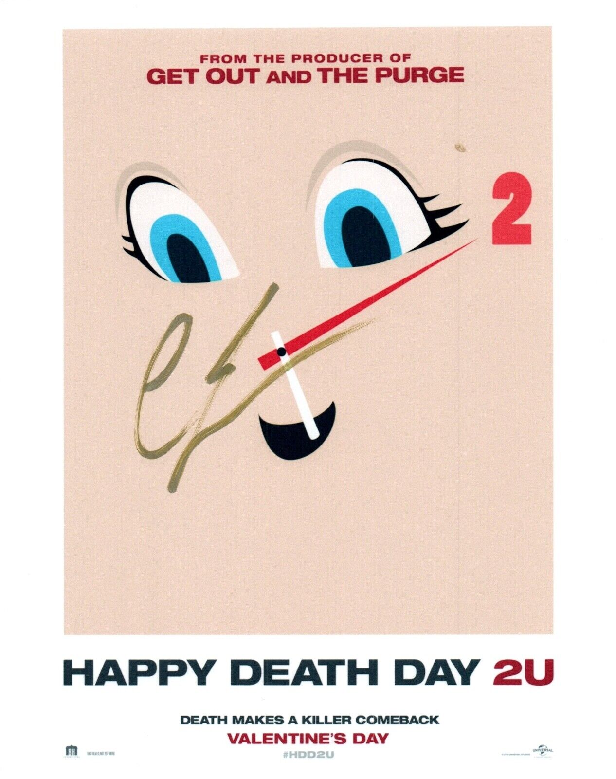 Christopher Landon Signed Autographed 8x10 Photo Poster painting HAPPY DEATH DAY 2U Director COA