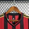 2013/2014 Retro Long Sleeve AC Milan Home Football Shirt 1:1 Thai Quality