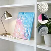 (15x20cm)DIY Pearl Painting Seaside Shells Framed Handmade Pearl Material Art Kit Living Room Decor