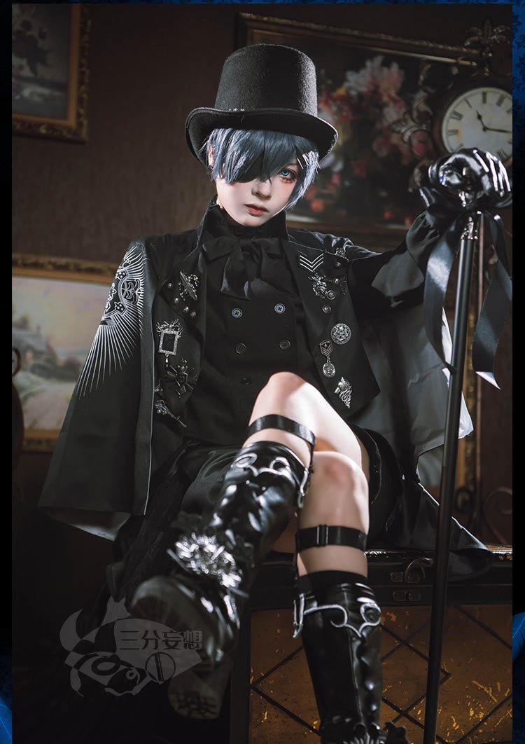 [Pre-Sale]Black Butler Cosplay Costume Ceil 15Th Anniversary Commemorative Exhibition Dress Cosplay Anime Clothing