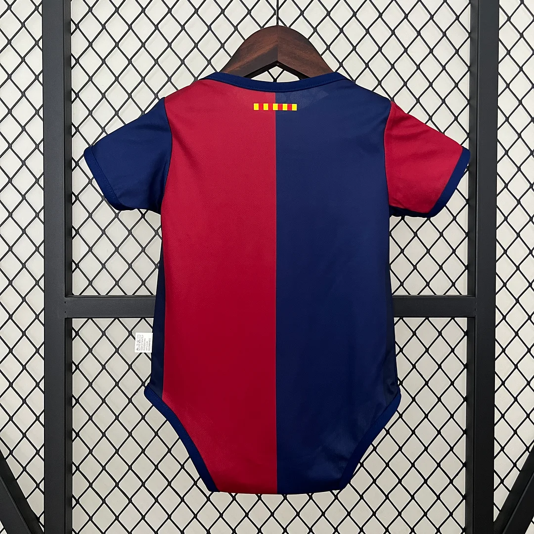 24/25 Barcelonal Home Baby Size  9-12 Football Shirt Thai Quality