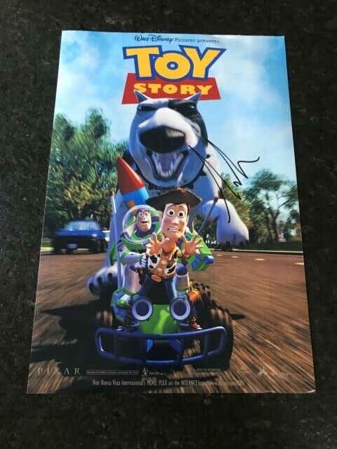 * TIM ALLEN * signed 12x18 poster * TOY STORY * BUZZ * COA * 4