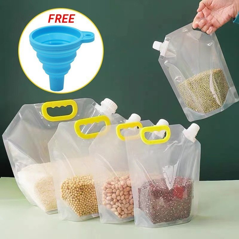 (🔥SUMMER HOT SALE) Grain Moisture-proof Sealed Bag(Funnel FOR GIFT TODAY!)