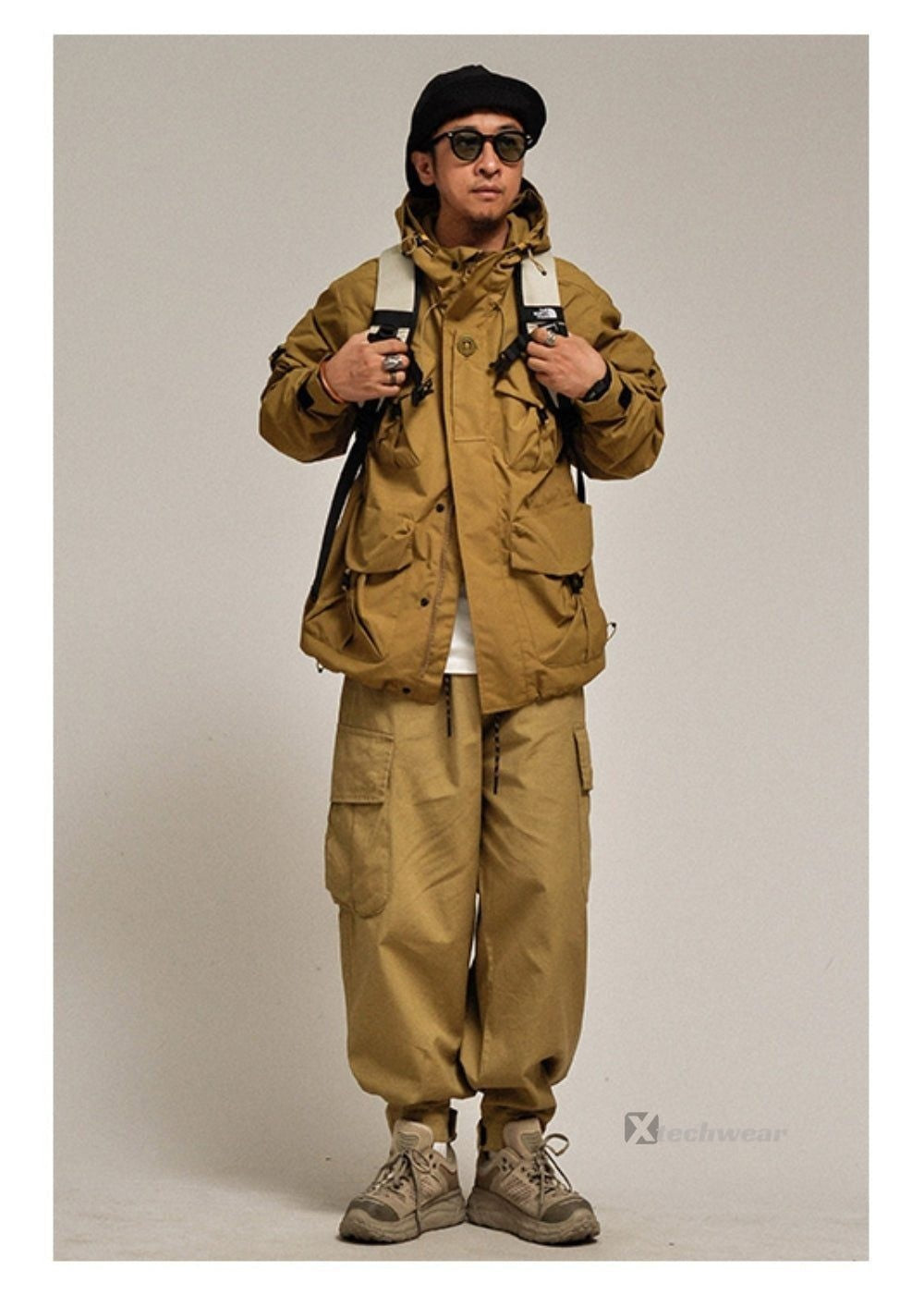 Multi-pocket Jackets Techwear - X techwear-x