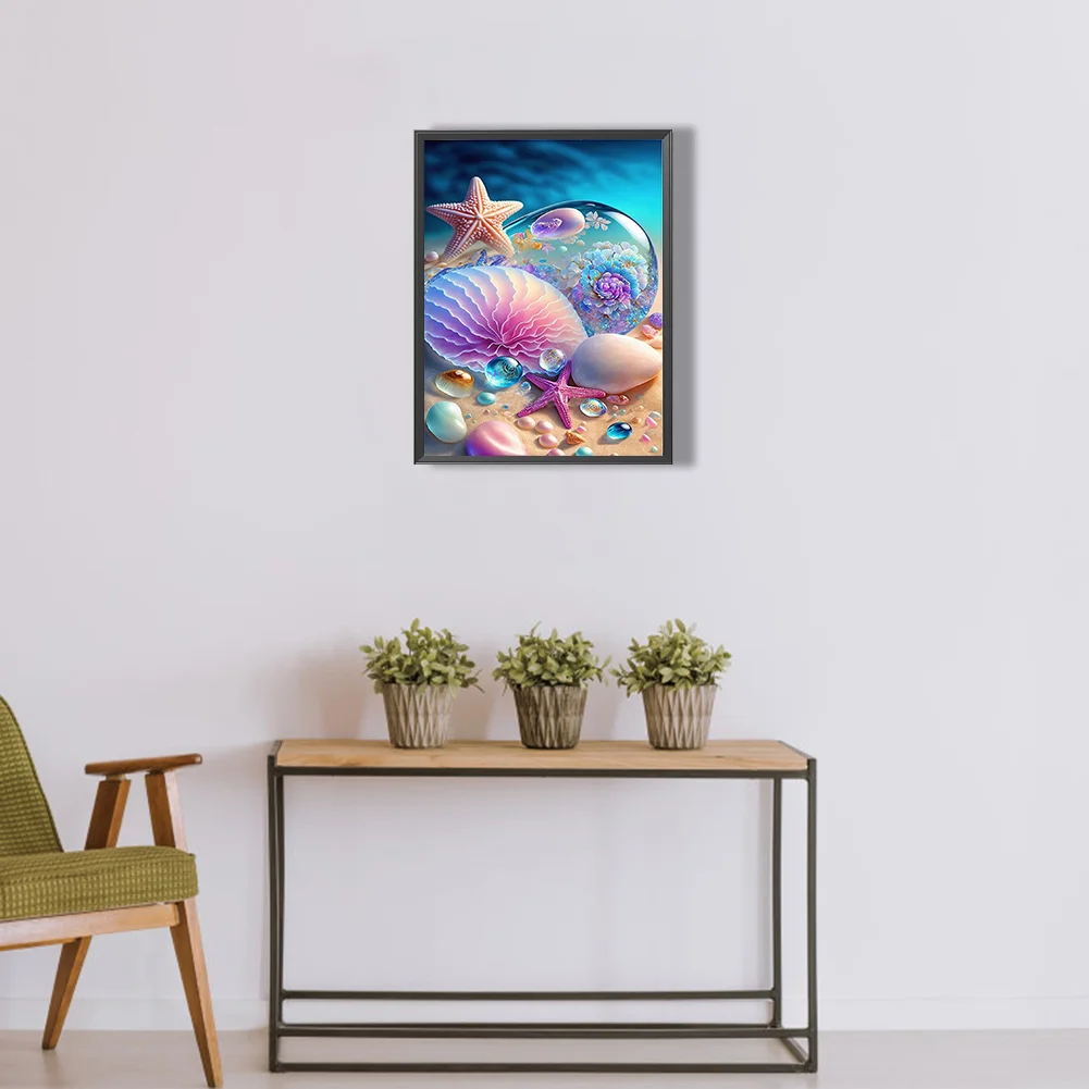 Diamond Painting - Full Round Drill - Beach(30*40cm)