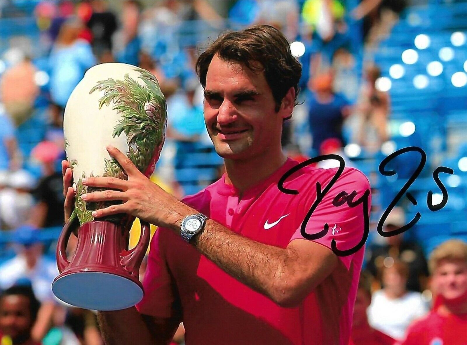 Roger Federer signed Autographed Photo Poster painting RARE Tennis ATP