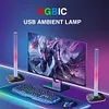 RGB Light Desktop Headphone Stand Anti Slip USB Support Over Ear Headset Holder