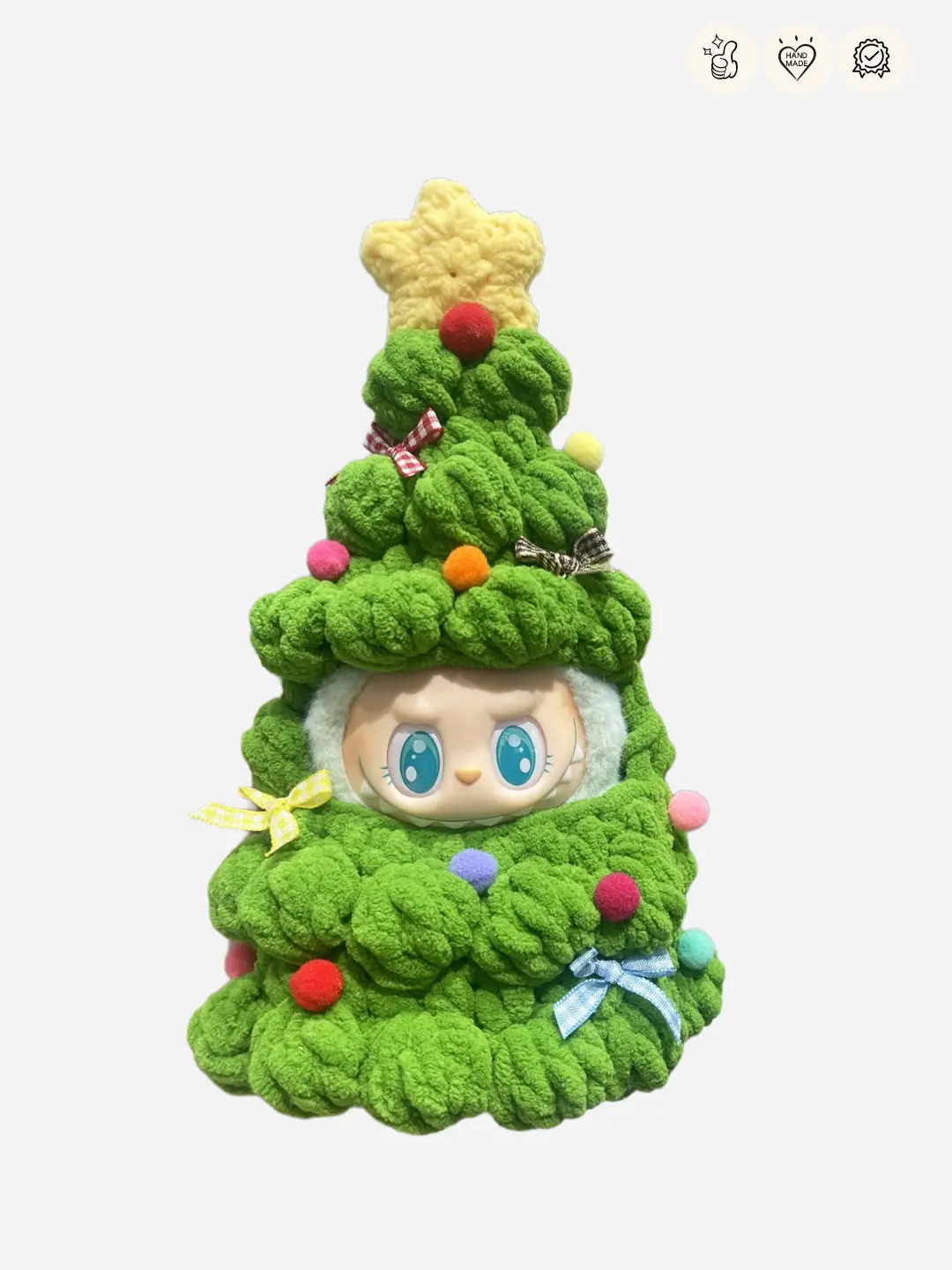 LABUBU Outfits Christmas Tree Dress 