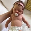 12''/16'' Flexible Full Body Liquid Silicone Infant Realistic Baby Boy or Girl Bover and Fukin, Handmade Soft Bebe Doll - RBBI-Myrebornbabydoll&reg; Myrebornbabydoll&reg;
