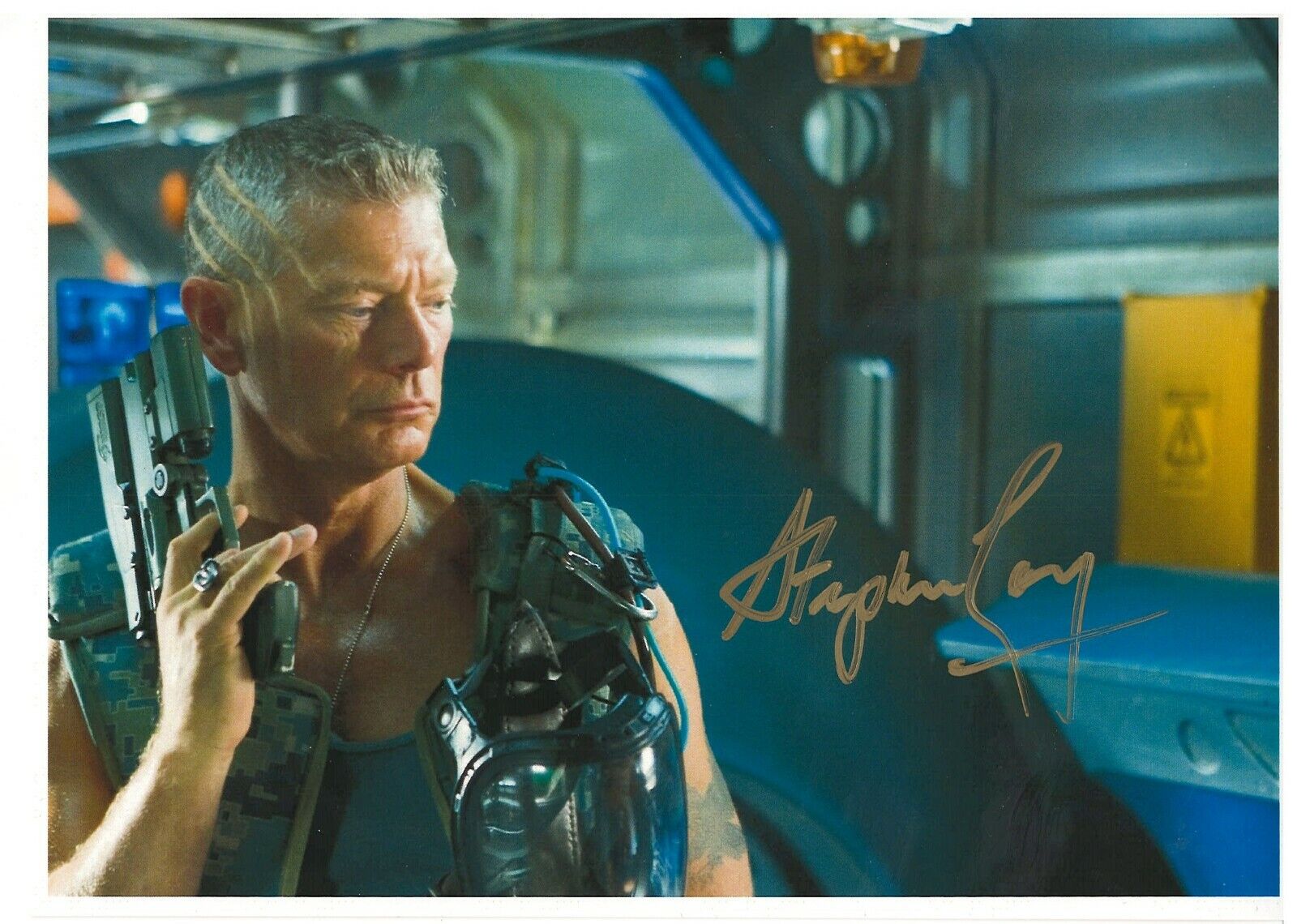 STEPHEN LANG GODS & GENERALS,GETTYSBURG,TOMBSTONE RARE AVATAR SIGNED Photo Poster painting