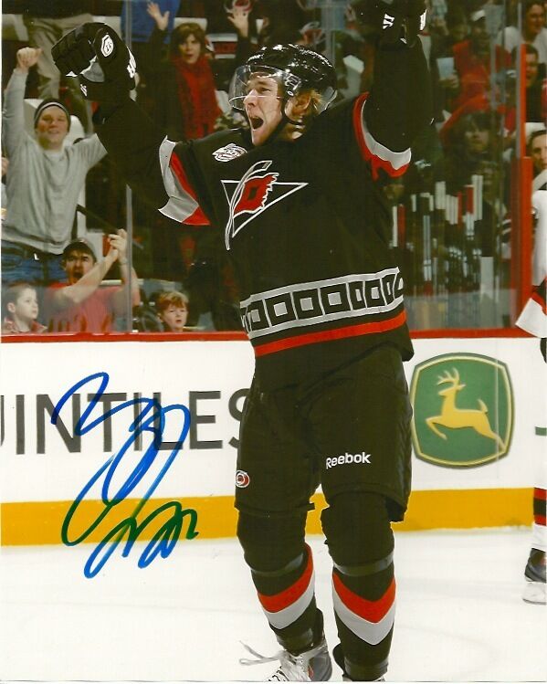 Carolina Hurricanes Zac Dalpe Signed Autographed 8x10 Photo Poster painting COA FIVE