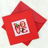 (Multi-Style) Christmas-DIY Cross Stitch Greeting Card Kit