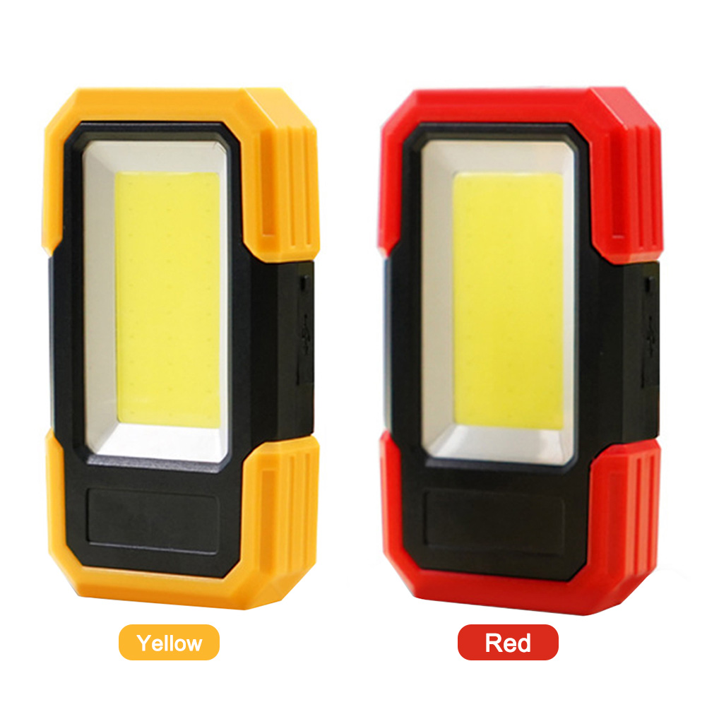 

LED Work Light USB Spotlight 3 Modes Outdoor Camping Emergency COB Lighting, Red, 501 Original