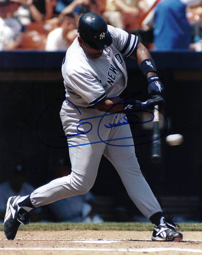 CECIL FIELDER NEW YORK YANKEES ACTON SIGNED 8x10