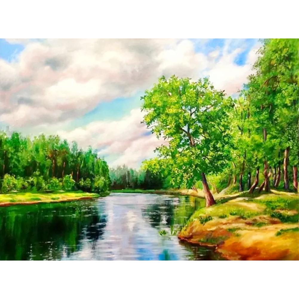 

40x50cm - Paint By Numbers Creek, 501 Original
