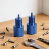 2 Pcs Brake Proportioning Valve Bleeder Tool Aluminum Alloy Valve Bleeding Tool for Disc/DISC/DRUM PV2 PV4 Combination Valves