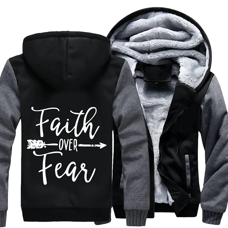 Faith Over Fear, Optimism Fleece Jacket