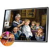 (60*45cm)Hairdressers Kid - Full Square Drill Diamond Painting