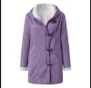 Women's Long Sherpa Lined Jacket