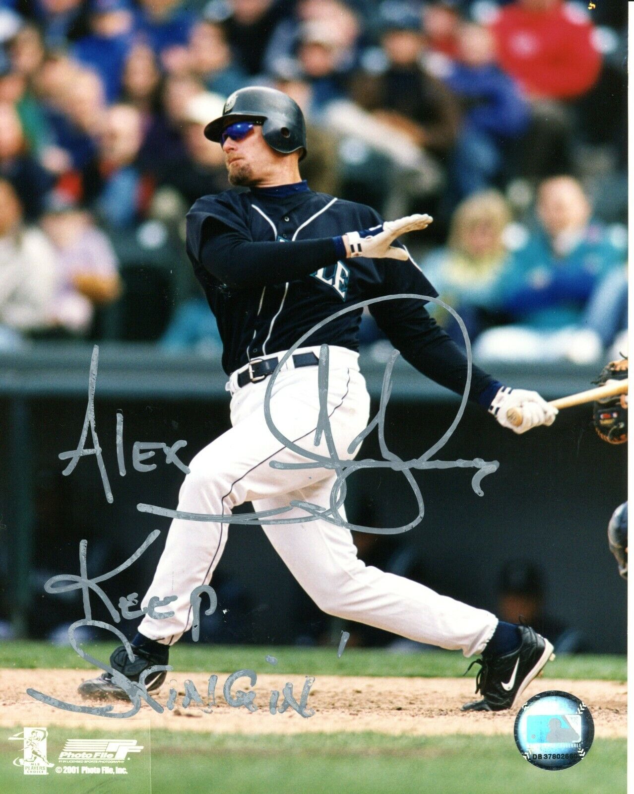 Jay Buhner Autographed Signed To Alex