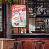 Milkshake - Panneaux en &eacute;tain m&eacute;tallique(20*30cm/30*40cm)