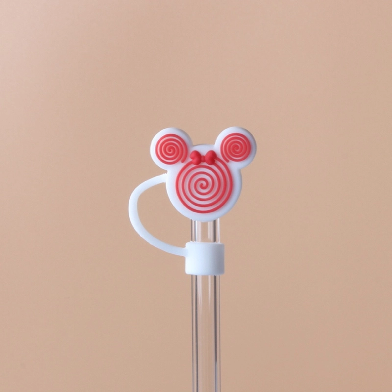 10mm Glass Straw Cap Dust Cover Stainless Steel Straw Dust Cover Dust Plug 10mm Large Diameter Milk Tea