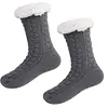 Autumn And Winter Plus Velvet Warm Christmas Socks