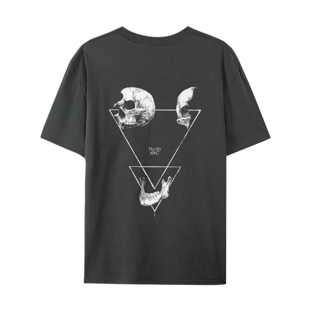 【HYDROGEN】 M's Skull Graphic S/S T-Shirt ★ Semi Comfort Ms SKULL TShirt S/S - MOTIV FISHING
