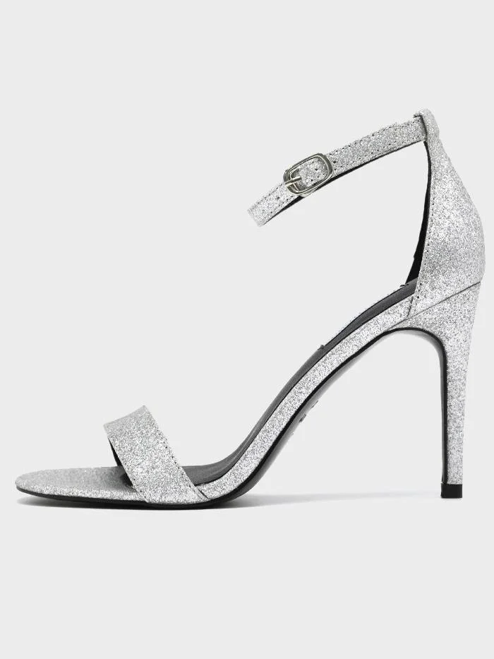 Fashion word with hollow open toe stiletto round toe sandals