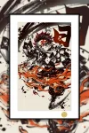 Tanjiro Kamado Decorative Painting - Demon Slayer: Kimetsu No Yaiba - H-TWO Studio