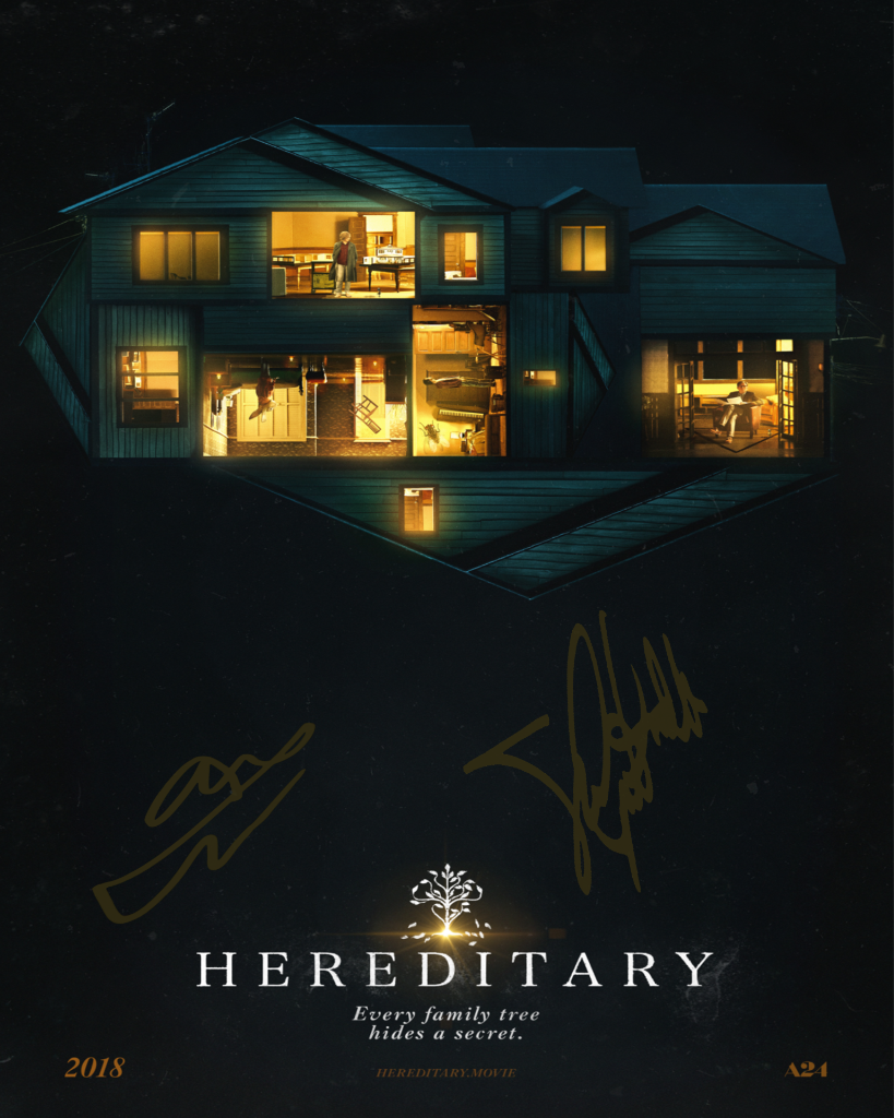 Hereditary Toni Collette Alex Wolff SIGNED AUTOGRAPHED 10X8