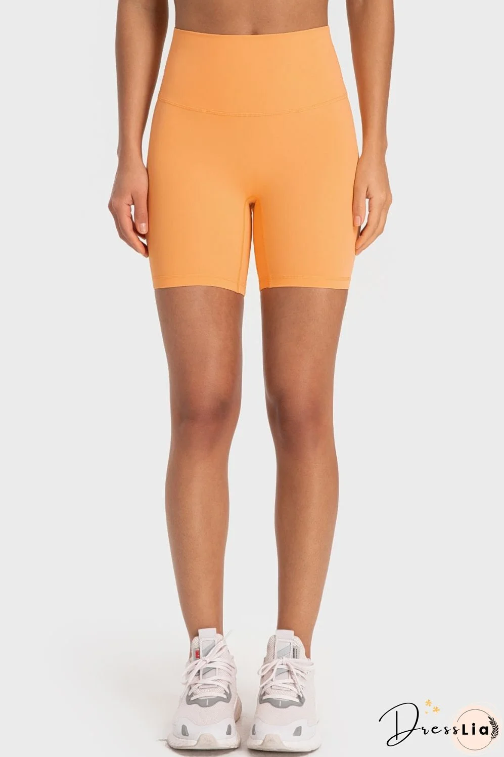 Staying Cozy Wide Waistband Biker Shorts