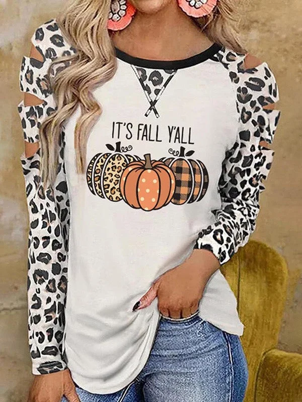 Women Long Sleeve V-neck Graphic Floral Printed Top