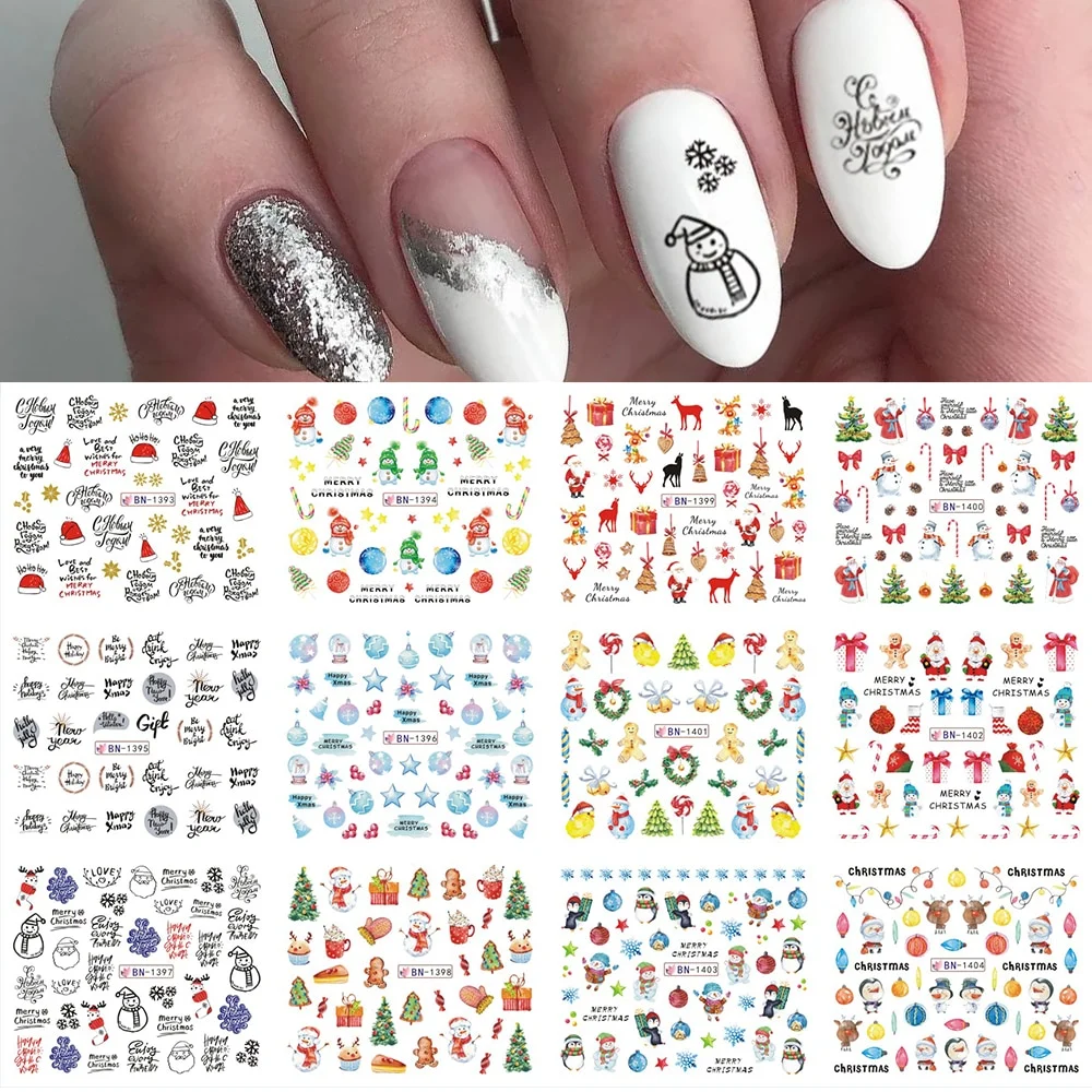 Churchf Graffiti Nail Stickers Lettering Water Nail Decals Trippy Rainbow Lips Sliders French Manicure Tips Watermarks GLJF37-48-Nail Inspo