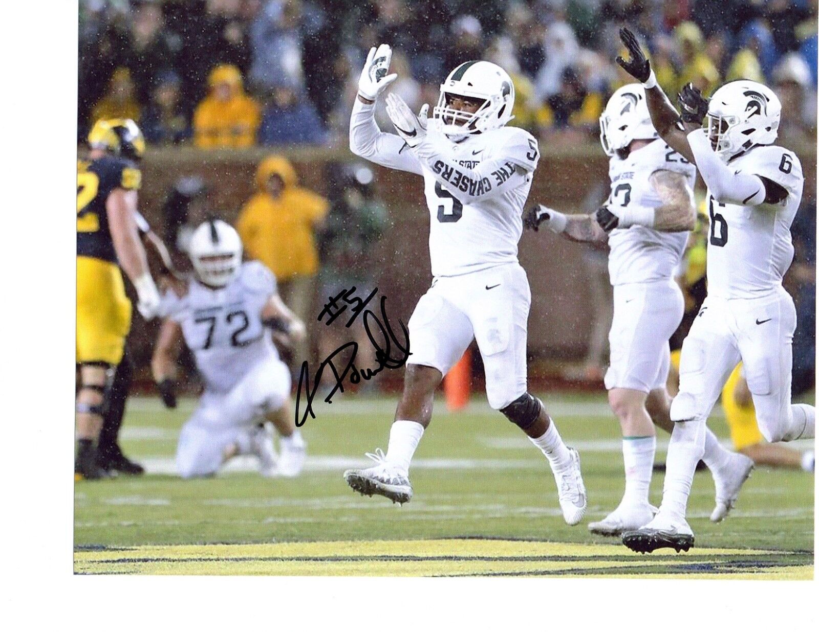 Andrew Dowell signed autographed 8x10 Photo Poster painting Michigan State Spartans football b