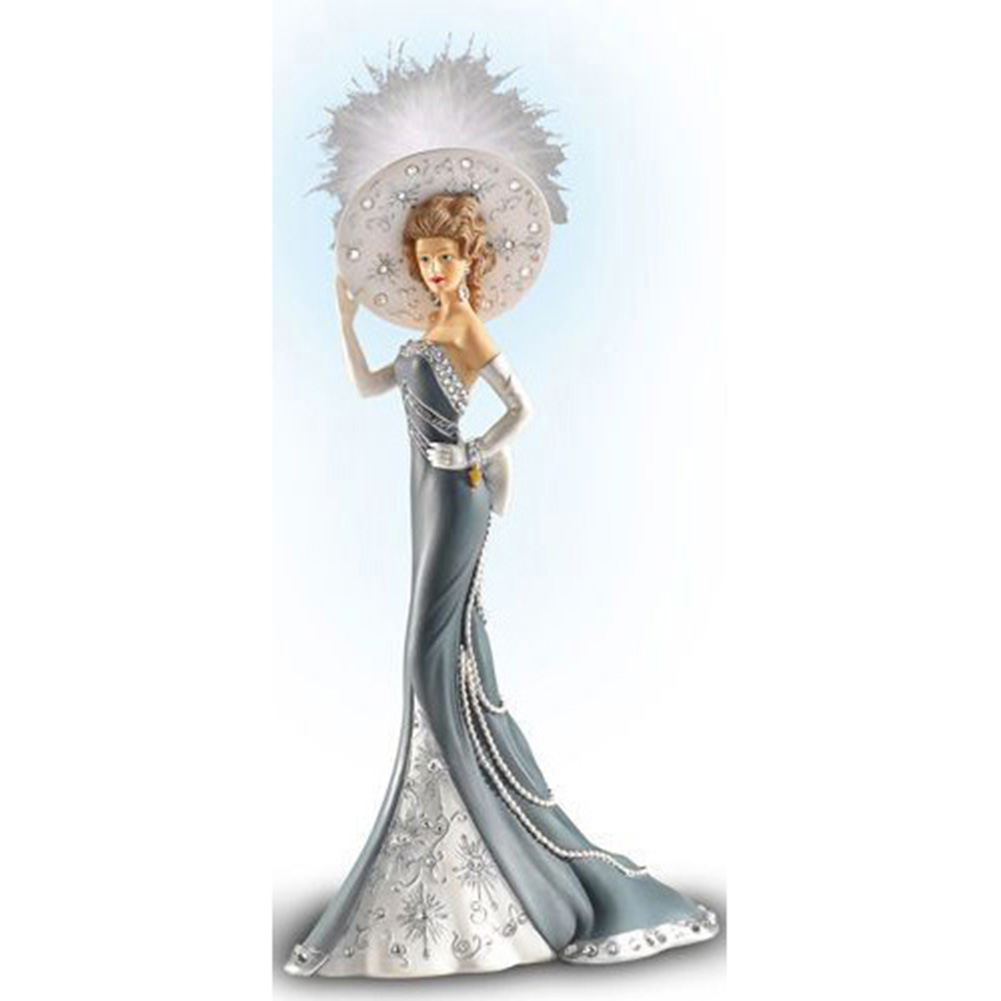 

Dress Lady - Round Drill Diamond Painting - 30*60CM (Big Size), 501 Original